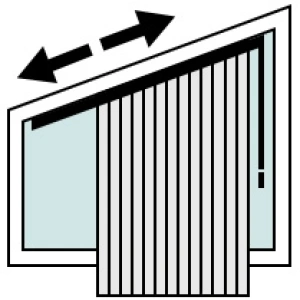 Вертикални щори 179
